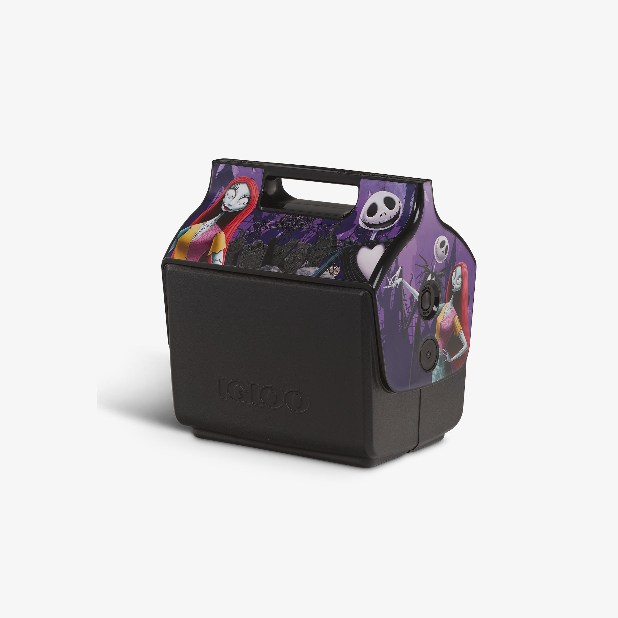 Disney Tim Burton’s The Nightmare Before Christmas Jack Skellington & Sally Little Playmate 7 Qt Cooler