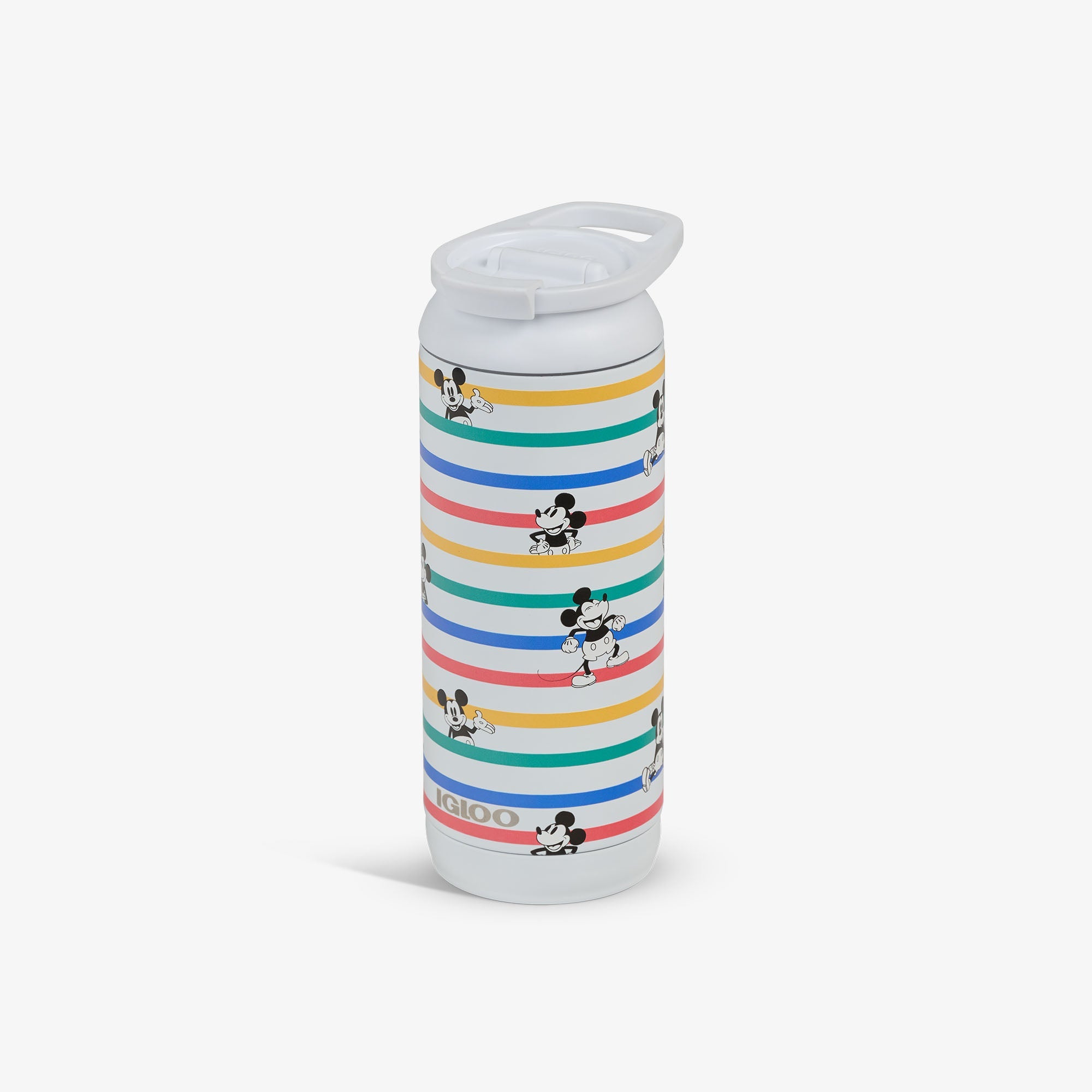 Disney Mickey Mouse Stripe 16 Oz Flip ‘n’ Sip Tumbler