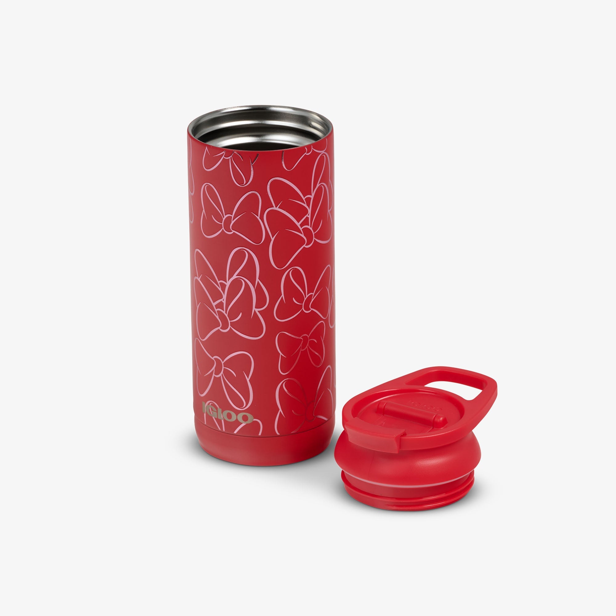 Disney Minnie Mouse Bow 16 Oz Flip ‘n’ Sip Tumbler