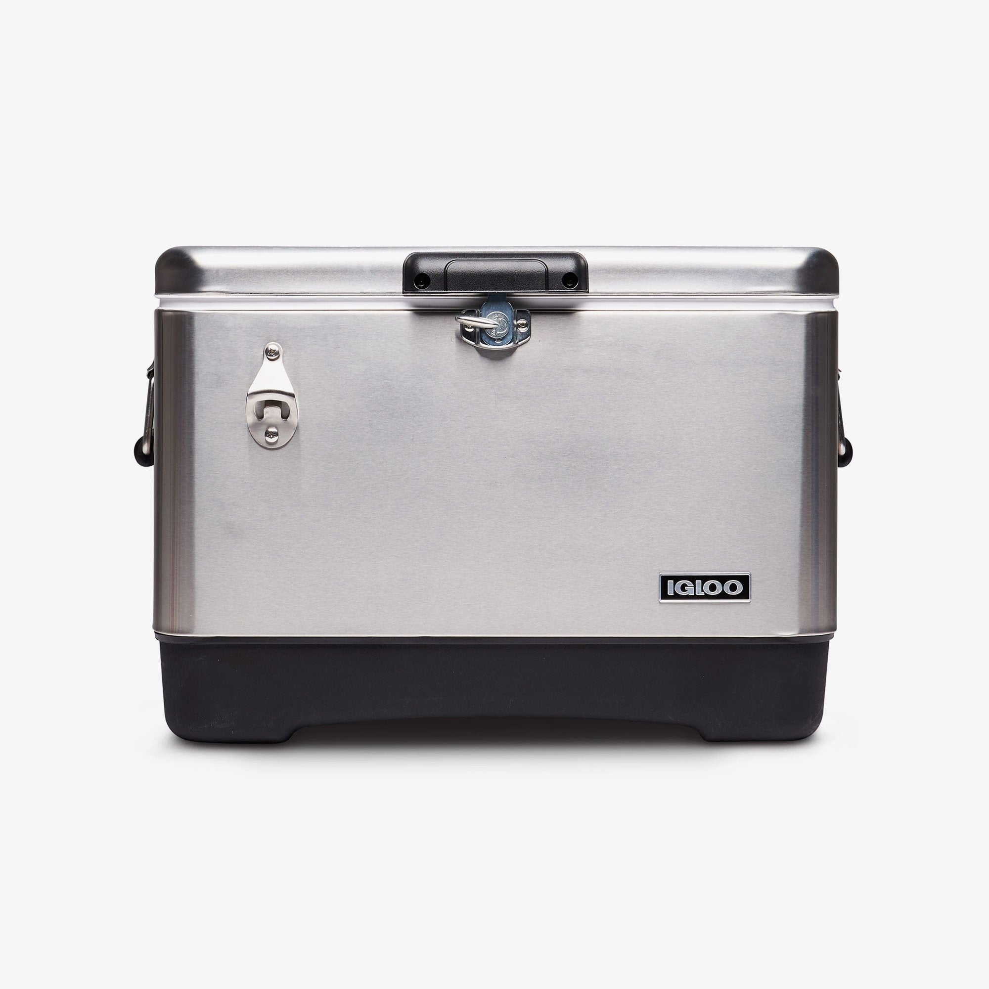 Large View | Legacy Stainless Steel 54 Qt Cooler::Old Stainless::Durable steel exterior