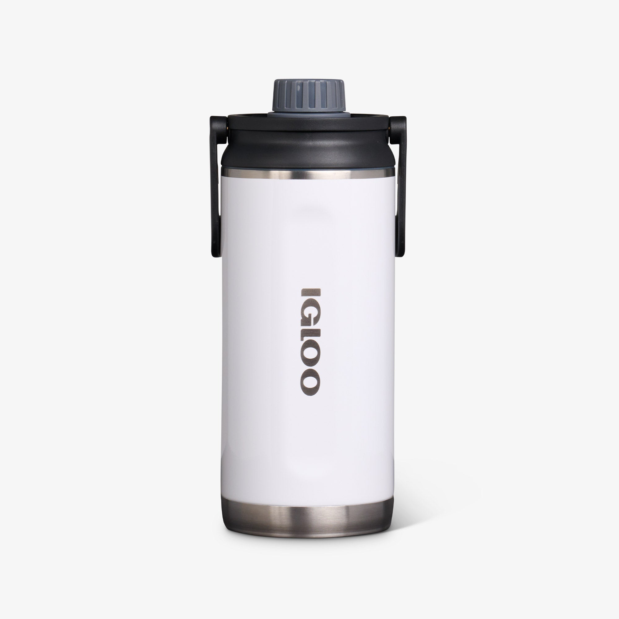 Front View | 36 Oz Twist ‘n’ Chug Bottle::Gloss White::Retention: Up to 48hrs cold / 6hrs hot* 