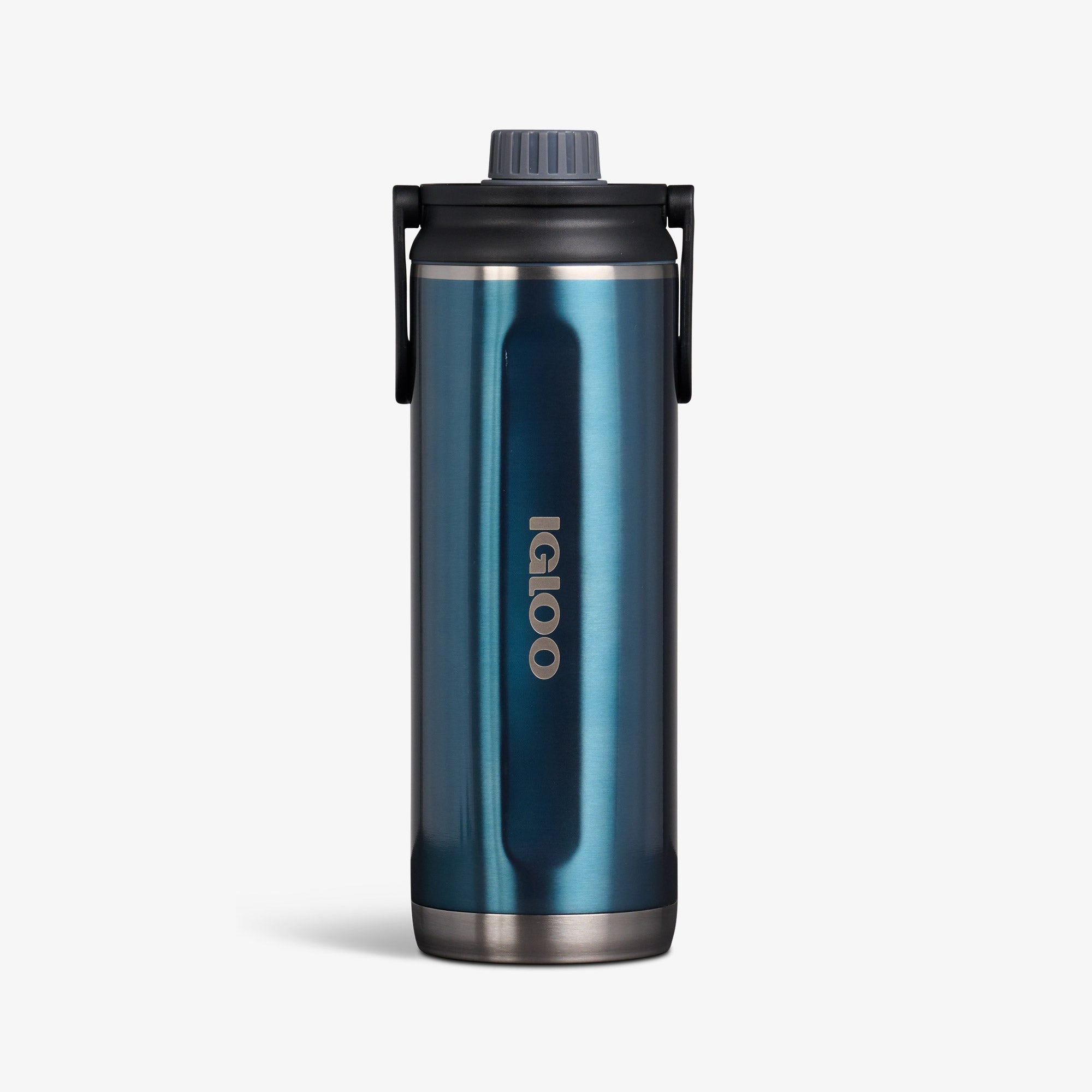 Front View | 46 Oz Twist ‘n’ Chug Bottle::Gloss Modern Blue::Retention: Up to 48hrs cold / 8hrs hot*