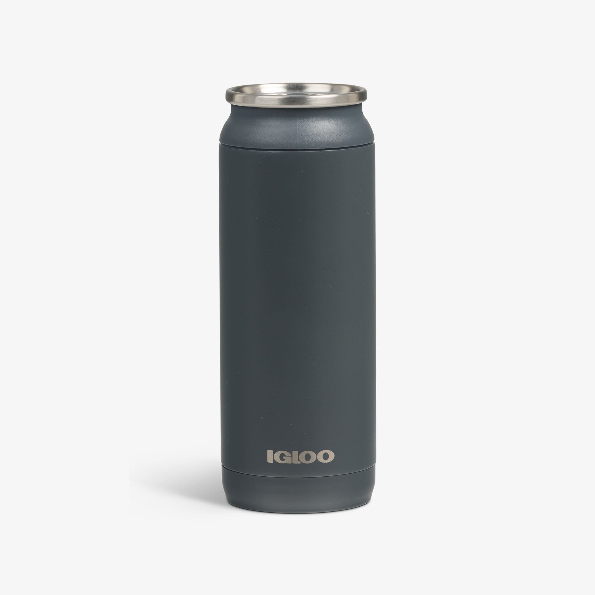 Front View | 16 Oz Can::Carbonite::Durable stainless steel  