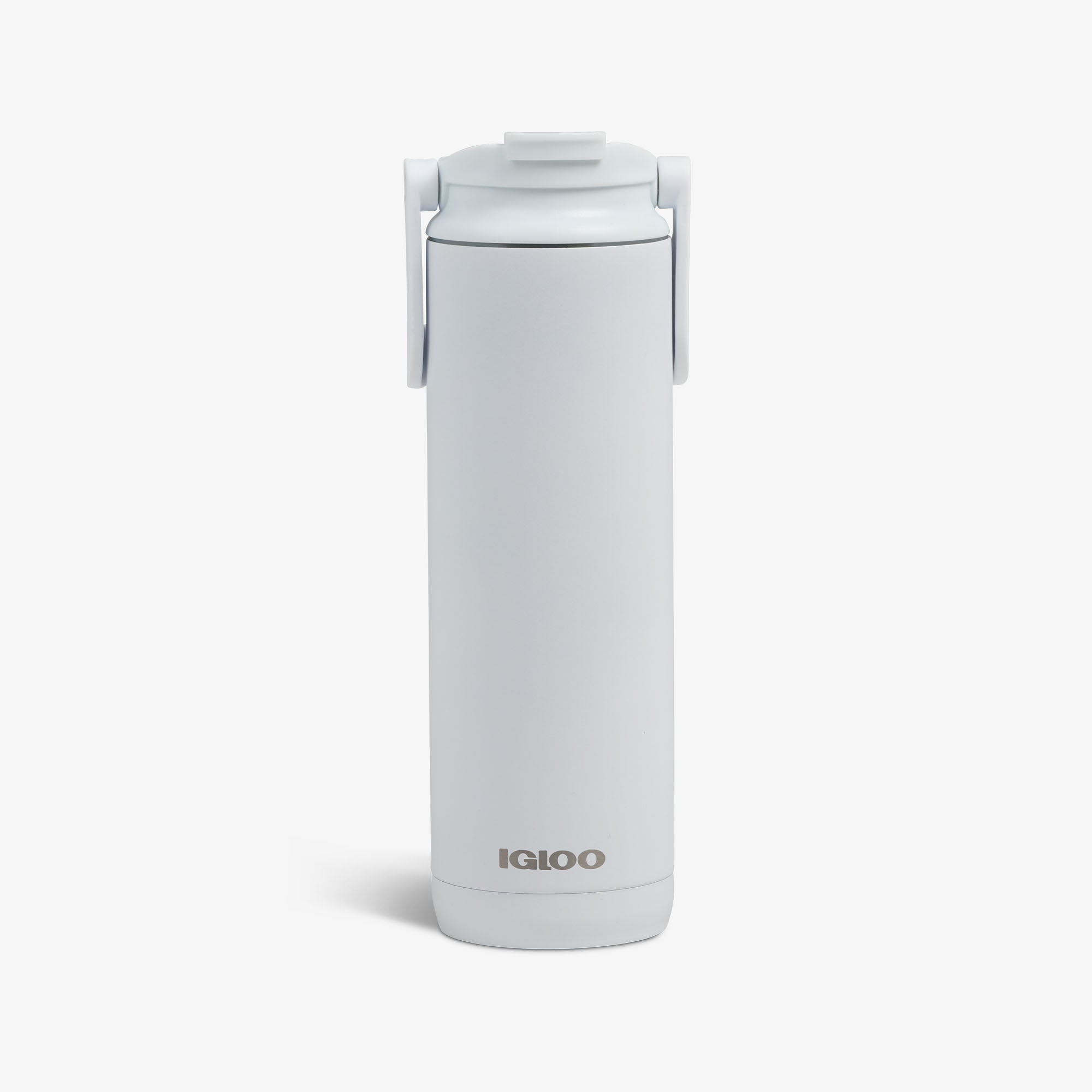 Front View | 20 Oz Flip ‘n’ Sip Tumbler::White - Custom::