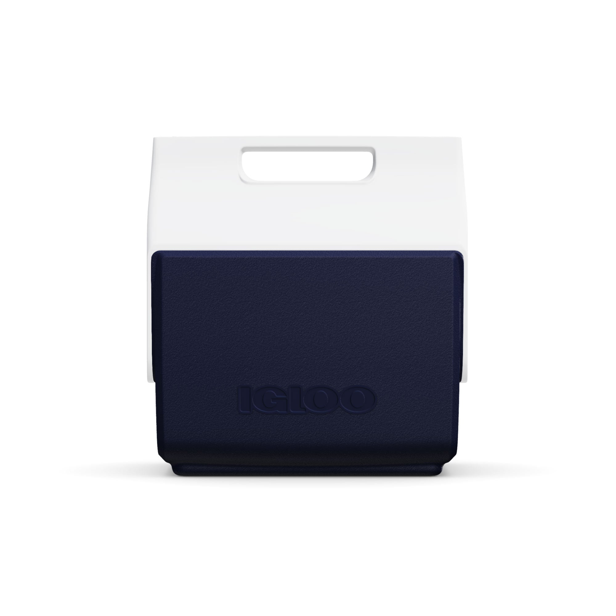 Front View | Retro Little Playmate 7 Qt Cooler::Agean Sea - Custom::