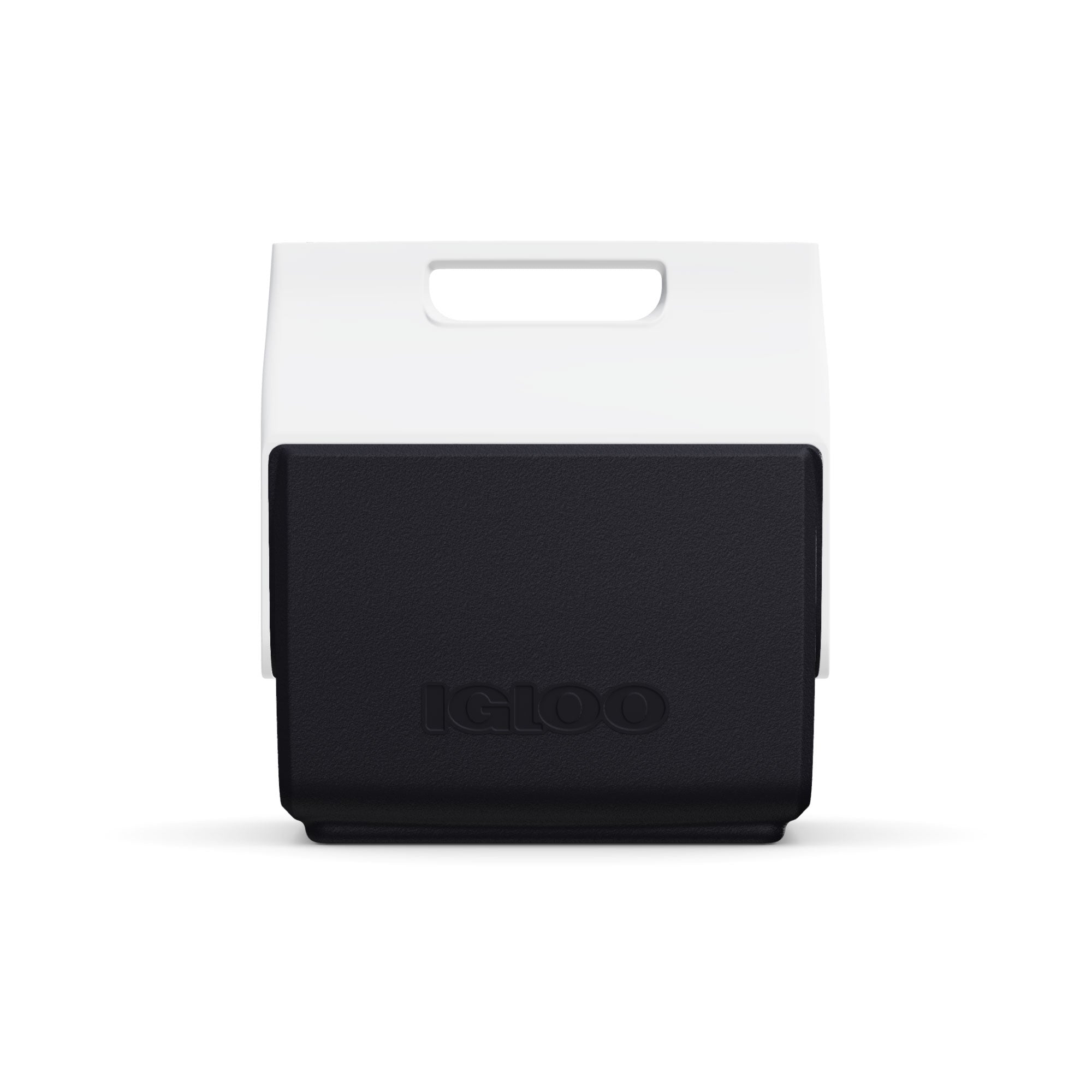 Front View | Retro Little Playmate 7 Qt Cooler::Black - Custom::