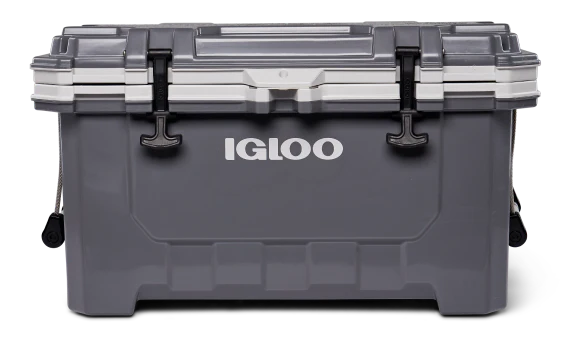 Front View | IMX 70 Qt Cooler::White::5 Year Warranty